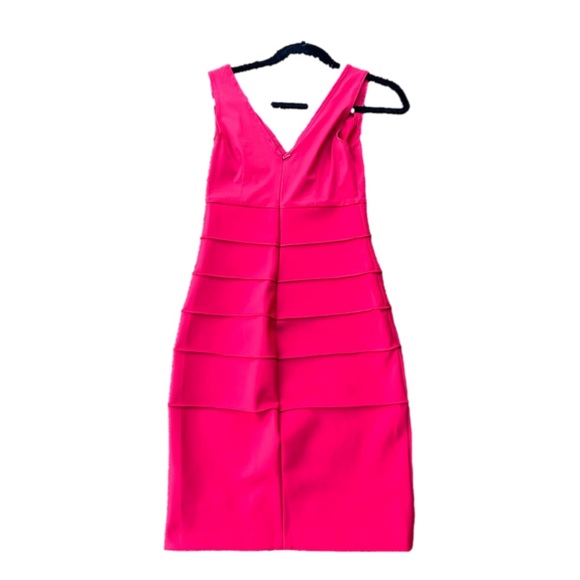 Sz-4-Laundry by Shelli Segal red bodycon dress-color is closer to pic of tag - Picture 3 of 6